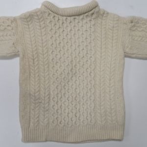Aran Crafts Ireland Merino Wool Fishermen Sweater